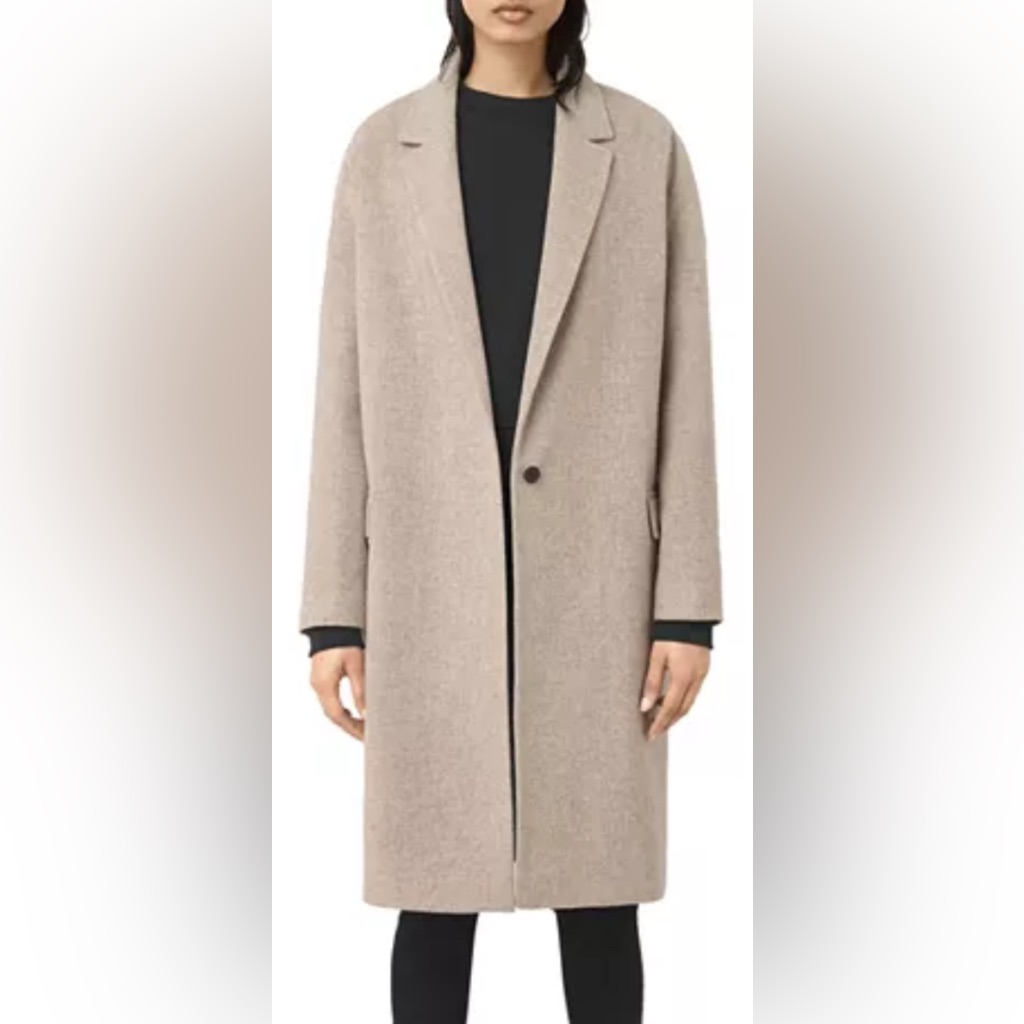 All Saints Sancia Lotto Coat